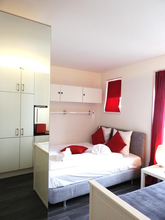 Inside Five Aparthotel Zurich Bilik gambar